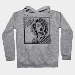 Blanche Devereaux in Black & White Frame Concept Hoodie